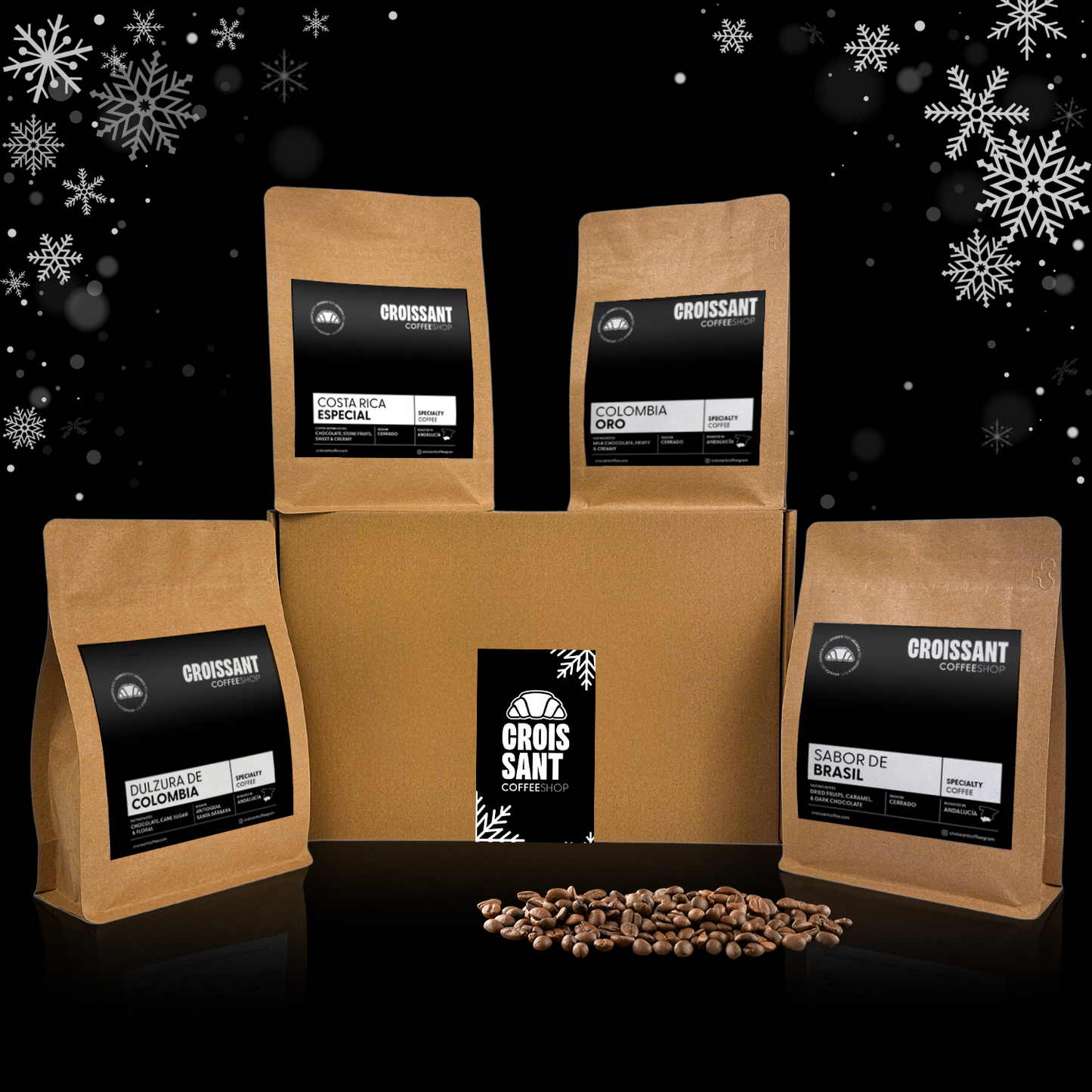 Croissant Coffee Christmas Tasting Bundle